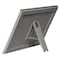 M&T Displays Opti Frame 8.5 in. X 11 in.  Poster Size 1 in. Silver Color Profile, Mitred Corner, w/Back Support UCP255N181x2990 - alternate 7